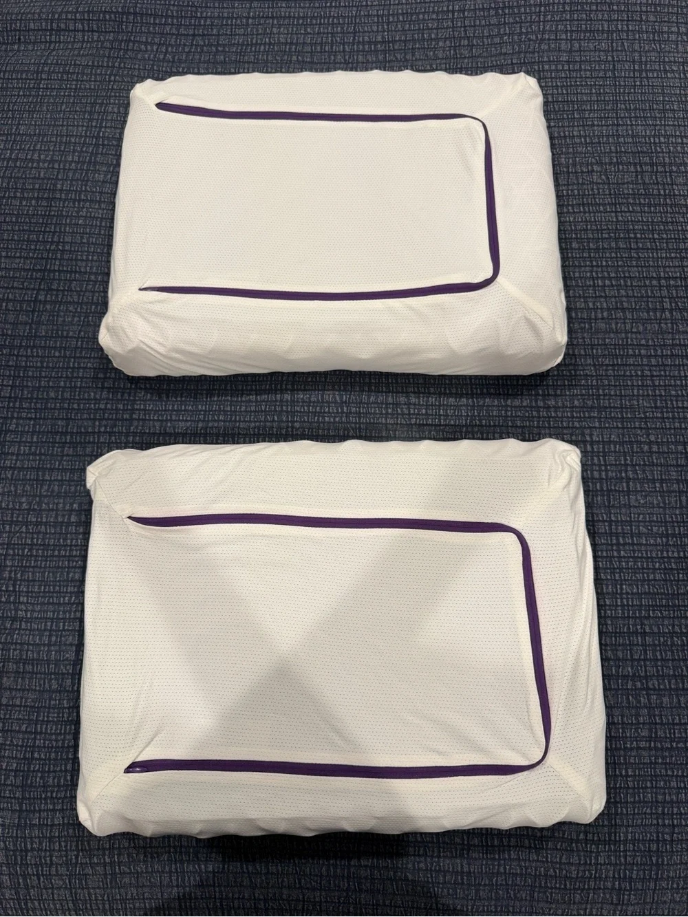 Purple pillows